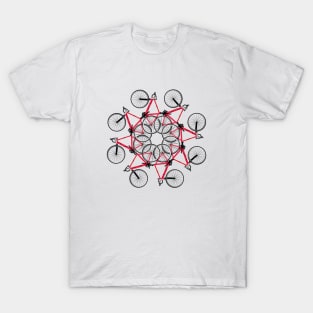 bicycle cycle of bikes T-Shirt